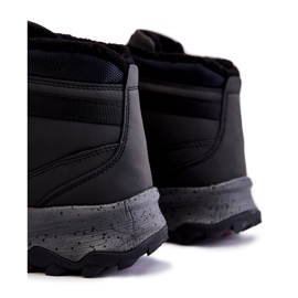 Zapatos de trekking cálidos para hombres Cross Jeans KK1R4027C Negro 3