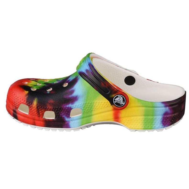 Zueco Crocs Classic Tie-Dye Graphic K Jr 205451-90H multicolor amarillo 1 Zueco Crocs Classic Tie-Dye Graphic K Jr 205451-90H multicolor amarillo 1