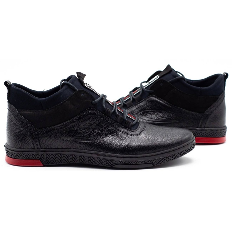 Polbut Zapatos de invierno para hombre K27F polar negro 5