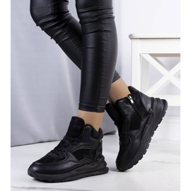 BM Zapatillas negras con aislamiento de Malvern negro 1 BM Zapatillas negras con aislamiento de Malvern negro 1