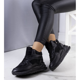 BM Zapatillas negras con aislamiento de Malvern negro 2 BM Zapatillas negras con aislamiento de Malvern negro 2