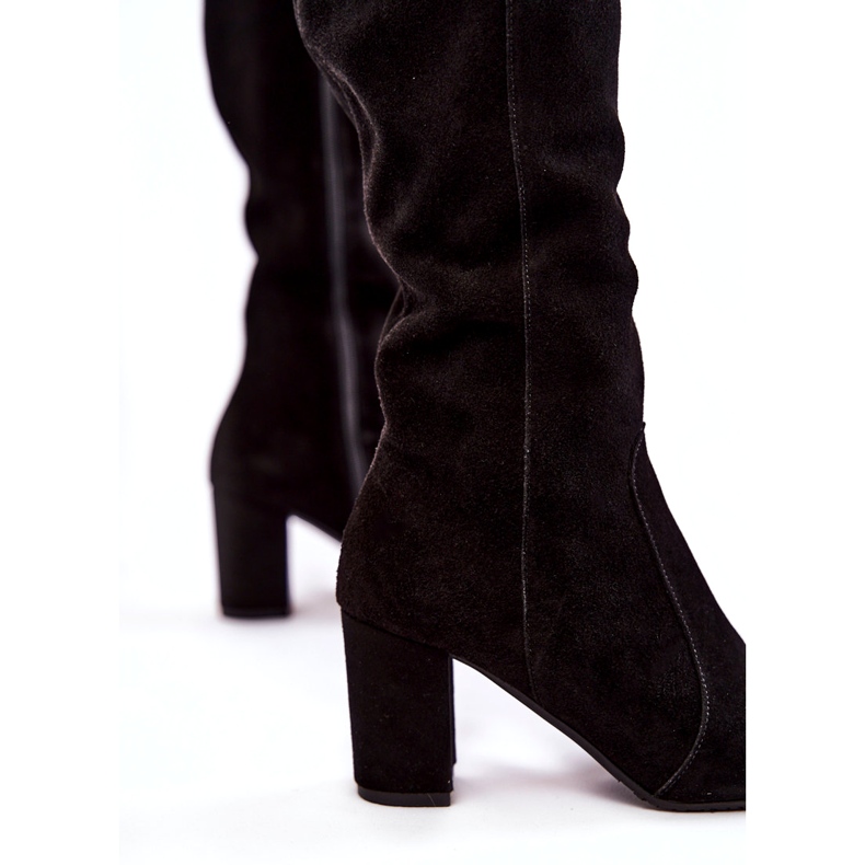 Botas Laura Messi Mujer Ante Negro 1415 4