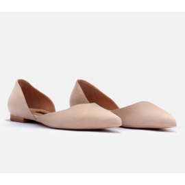 Marco Shoes Bailarinas sutiles beige 4