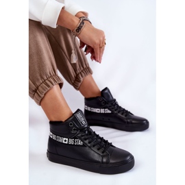 Zapatillas de Mujer Big Star High Black EE274355 negro 7