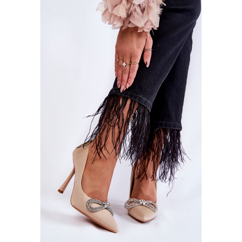 PS1 Elegantes Stilettos Alyssa Beige Con Lazo 1 PS1 Elegantes Stilettos Alyssa Beige Con Lazo 1