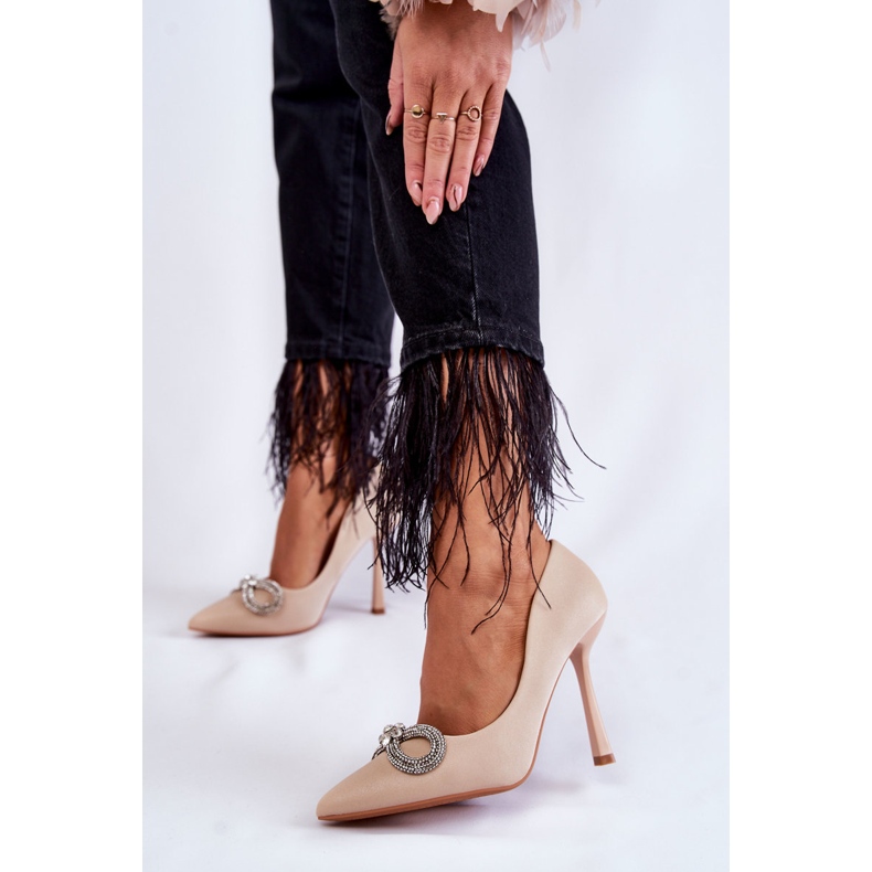 PS1 Elegantes Stilettos Alyssa Beige Con Lazo 2 PS1 Elegantes Stilettos Alyssa Beige Con Lazo 2