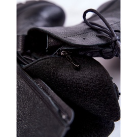 PL5 Botas Mujer Piel Tacón Alto Negro Rea 7