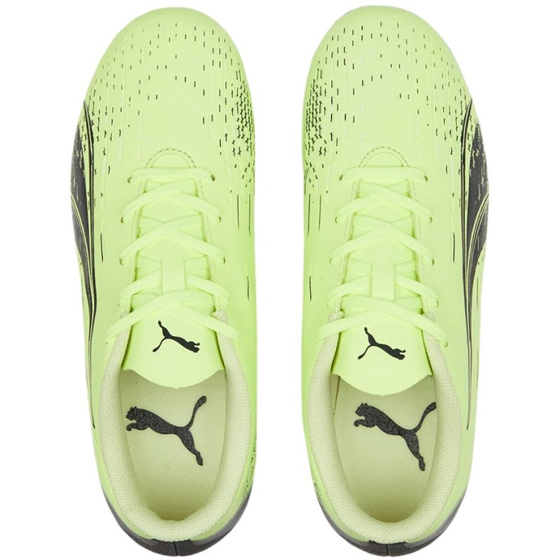 Puma Ultra Play FG / AG Jr 106923 01 zapatos de fútbol verde verde 2 Puma Ultra Play FG / AG Jr 106923 01 zapatos de fútbol verde verde 2