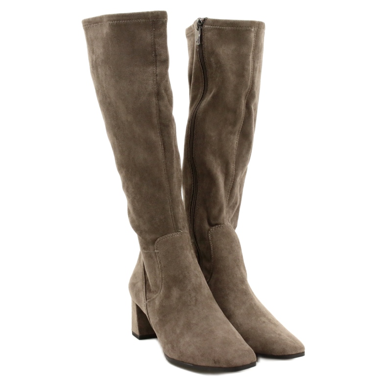 Botas mujer Caprice 25517-29 cafe strech beige 3