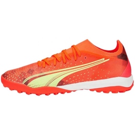 Puma Ultra Match Tt M 106903 03 zapatos de fútbol rojo naranjas y tintos 2