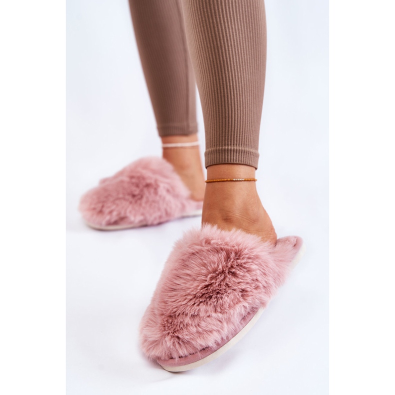 BM Pantuflas Mujer Pelo Sheryl Rosa rosado 2 BM Pantuflas Mujer Pelo Sheryl Rosa rosado 2
