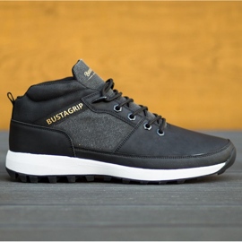 Zapatos deportivos de cuero Trax Bustagrip M MRM7A negro 1