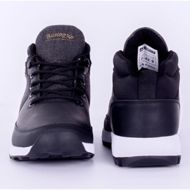 Zapatos deportivos de cuero Trax Bustagrip M MRM7A negro 3