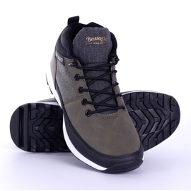 Zapatos deportivos de cuero Trax Bustagrip M MRM7B verde 5