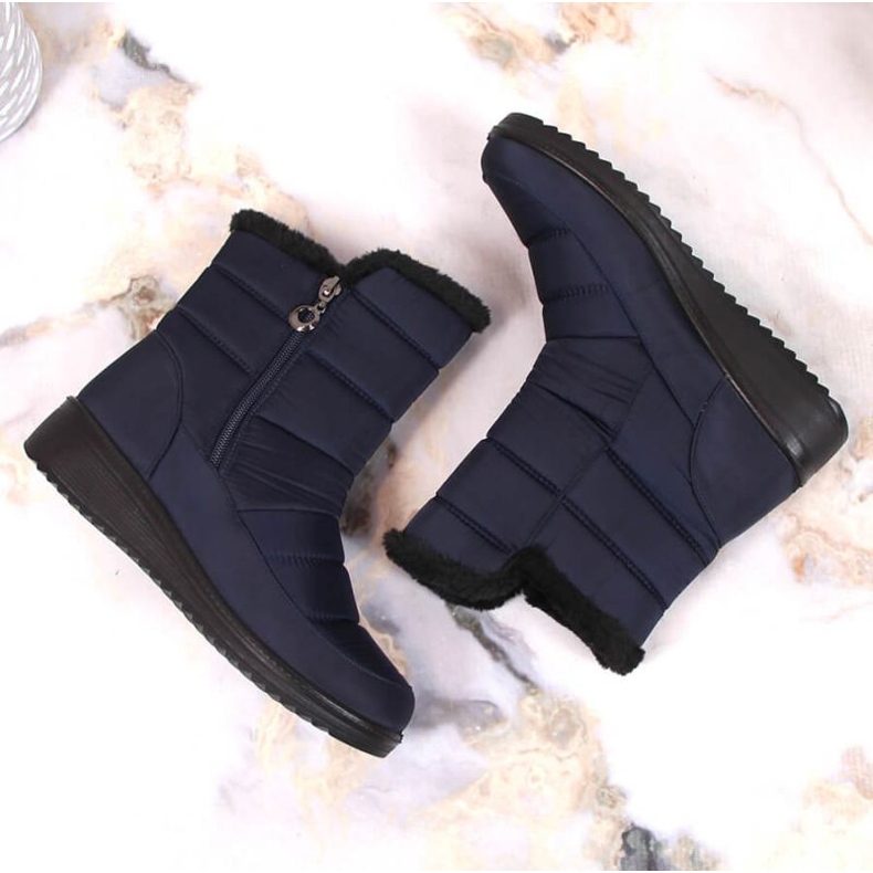 Botas de nieve con aislamiento NEWS W EVE377B azul marino 2