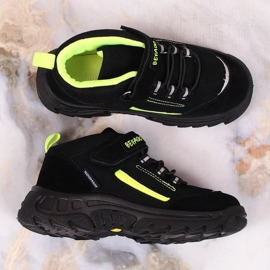 Befado Jr BEF37B zapatos impermeables de trekking de altura negro 2