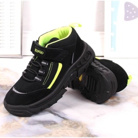 Befado Jr BEF37B zapatos impermeables de trekking de altura negro 3