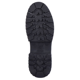 Botas con aislamiento de cuero impermeable Rieker Revolution W RKR571 blanco 5