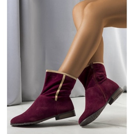 BM Botas clásicas Lersey burdeos 2