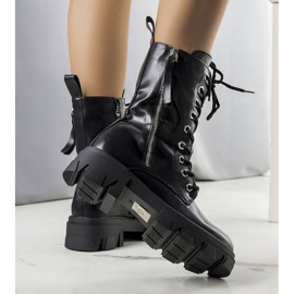 BM Botas negras con aislamiento de Artamo negro 1
