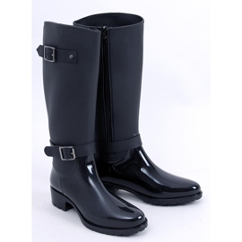 BM Chanclas negras divididas negro 3