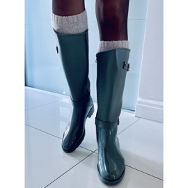 BM Botas de montar serraje verdes 2