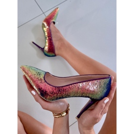 BM Tacones mujer lentejuelas Mirren Navy multicolor 1 BM Tacones mujer lentejuelas Mirren Navy multicolor 1