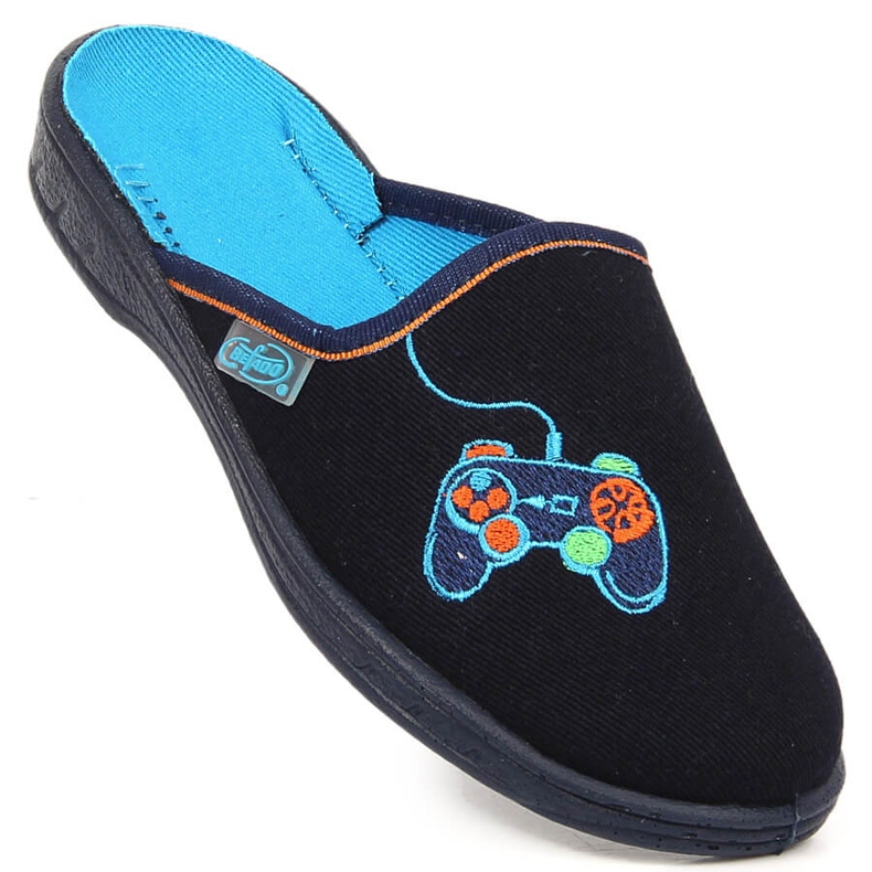 Zapatillas casa niño azul marino Befado 707Y420 1