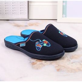 Zapatillas casa niño azul marino Befado 707Y420 4