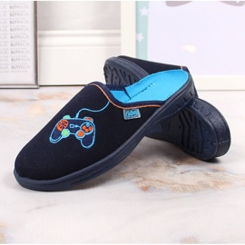 Zapatillas casa niño azul marino Befado 707Y420 5