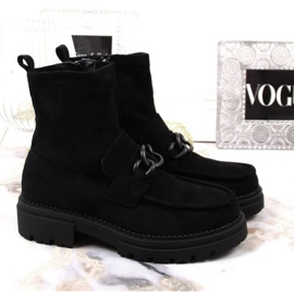 Botas de ante con aislamiento Laura La.Fi PMR26 negro 5