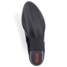 Botas insuladas piel lacada Rieker W RKR573 negro 11