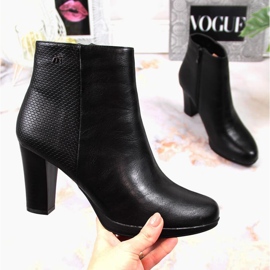 Tacones altos con aislamiento M.Daszyński W SAN8B negro 1 Tacones altos con aislamiento M.Daszyński W SAN8B negro 1