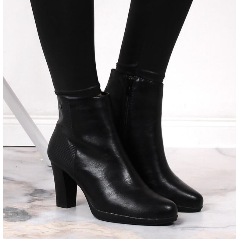 Tacones altos con aislamiento M.Daszyński W SAN8B negro 2 Tacones altos con aislamiento M.Daszyński W SAN8B negro 2