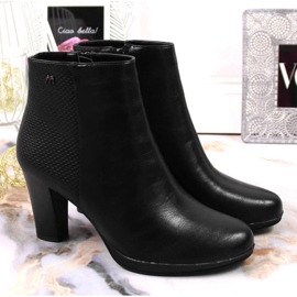 Tacones altos con aislamiento M.Daszyński W SAN8B negro 5