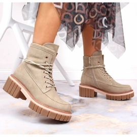 Botas aislantes para trabajadores Jezzi W JEZ366 beige 1