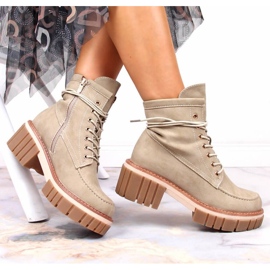Botas aislantes para trabajadores Jezzi W JEZ366 beige 4