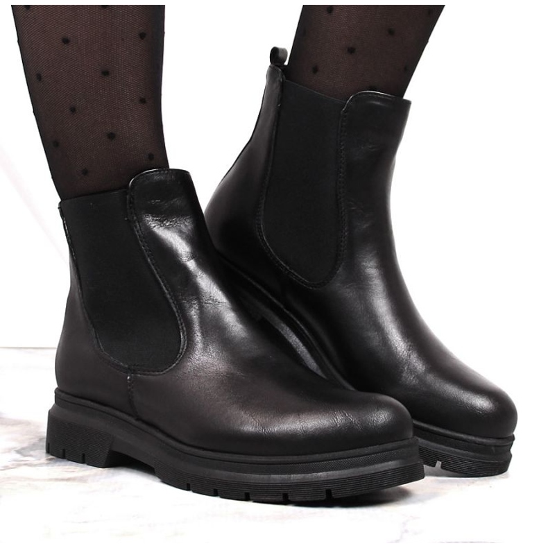 Dolomite Rage Pro Zapatos sin cordones de piel Dolce Pietro W P94 negro 2