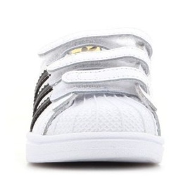 Adidas Superstar CF I Jr BZ0418 blanco 2