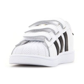 Adidas Superstar CF I Jr BZ0418 blanco 3
