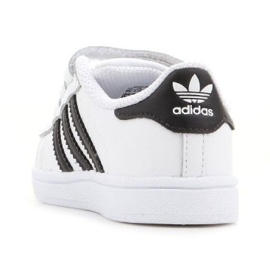 Adidas Superstar CF I Jr BZ0418 blanco 6