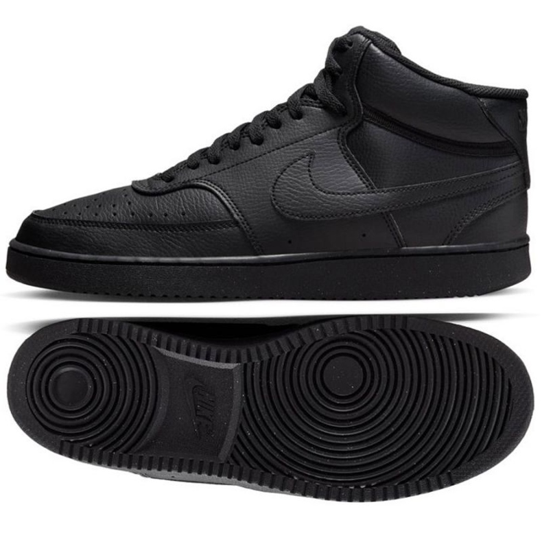 Zapatillas Nike Court Vision Mid Next Nature DN3577 003 negro 1 Zapatillas Nike Court Vision Mid Next Nature DN3577 003 negro 1