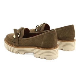 Zapatos mujer ante Laura Messi 2523 verde 8
