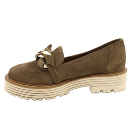 Zapatos mujer ante Laura Messi 2523 verde 6