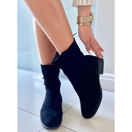 PA1 Botas planas de ante negro Theda 3