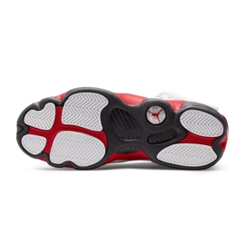 Nike Jordan 6 Anillos 323419-126 zapatos blanco rojo 5