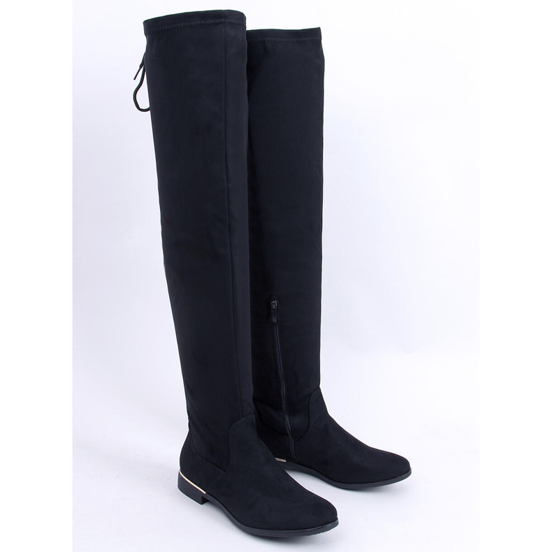 BM Botas Musleras Planas Bessie Negro 2