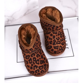 Botas de nieve para niños cálidos para jóvenes Pantherka Gooby marrón 6