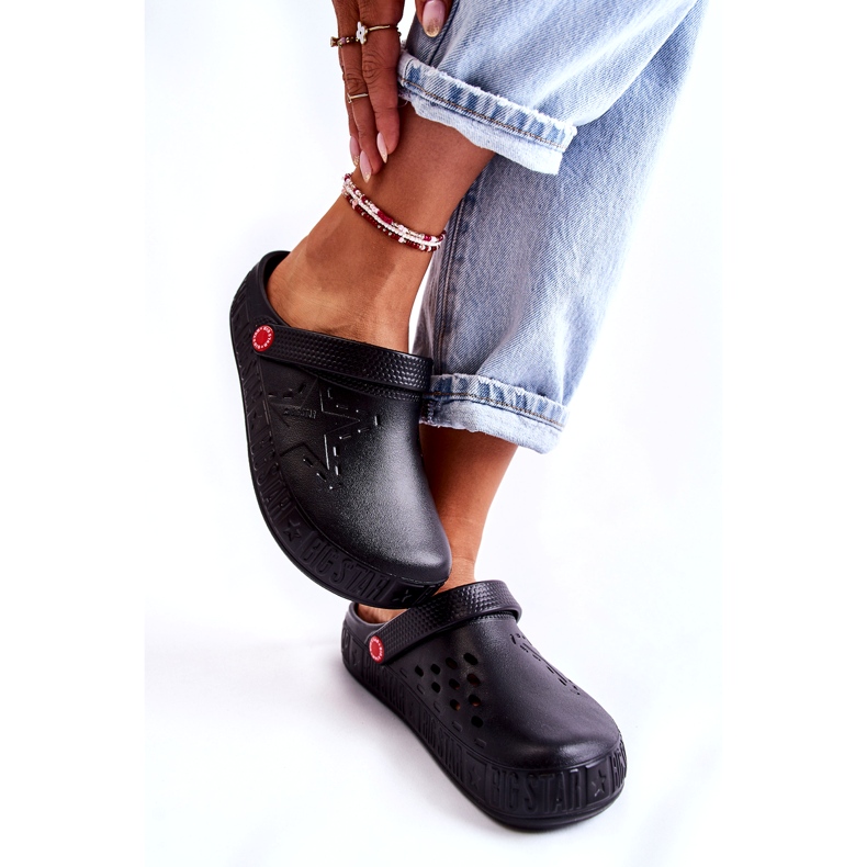 Pantuflas Ligeras Mujer Kroks Big Star II275001 Negro 5