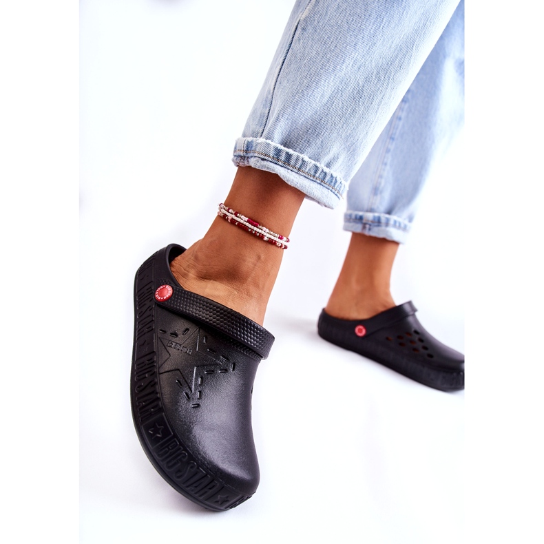 Pantuflas Ligeras Mujer Kroks Big Star II275001 Negro 3